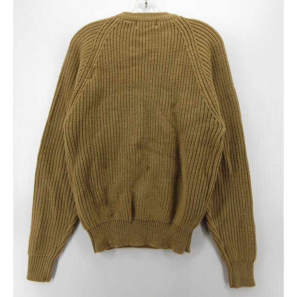 VINTAGE St Johns Bay Sweater Medium Fisherman Ribbed Chunky 80s NEW - Picture 6 of 12
